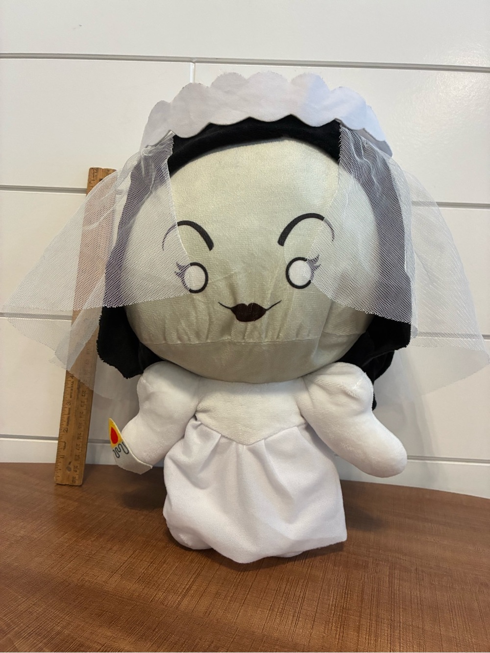 Knotts Scary Farm White Bride Costume Plush Doll